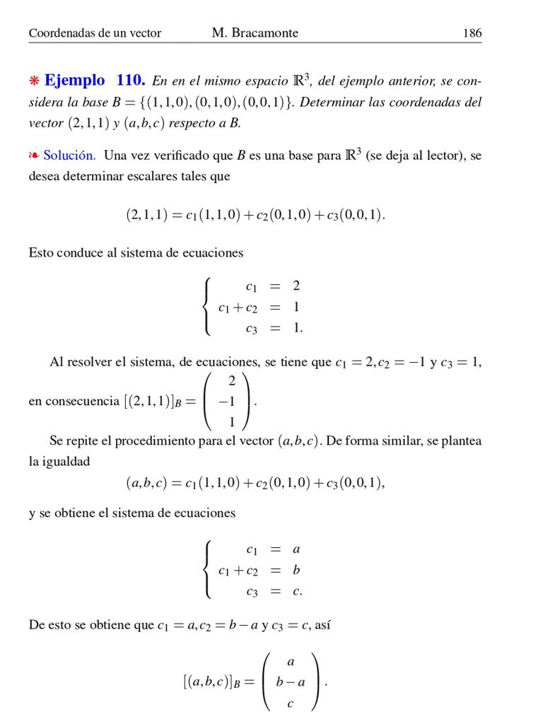 Espacios Vectoriales – Álgebra Lineal