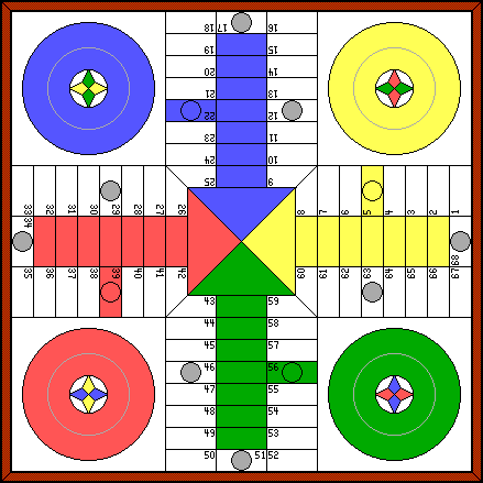 Tablero parchis