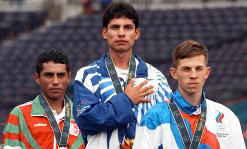medalla Olímpica Ecuador 1996