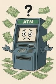 ATM cajero seleccionar billetes