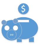 contador básico alcancía