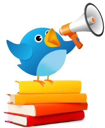 etiqueta con megáfono