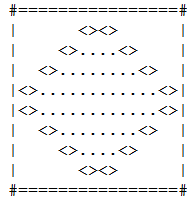 espejo con caracteres