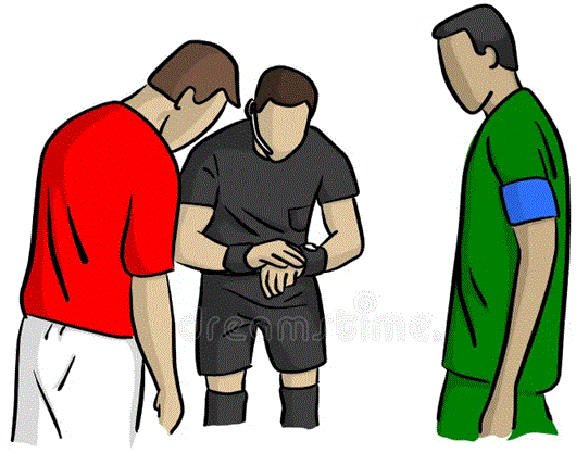 Lanza moneda al aire en soccer