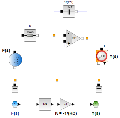 OpAmp 03 integrador