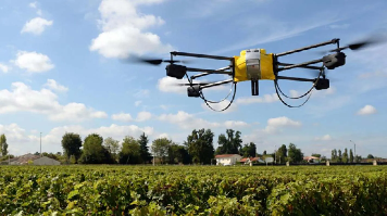 Trayectoria Drone agrícola