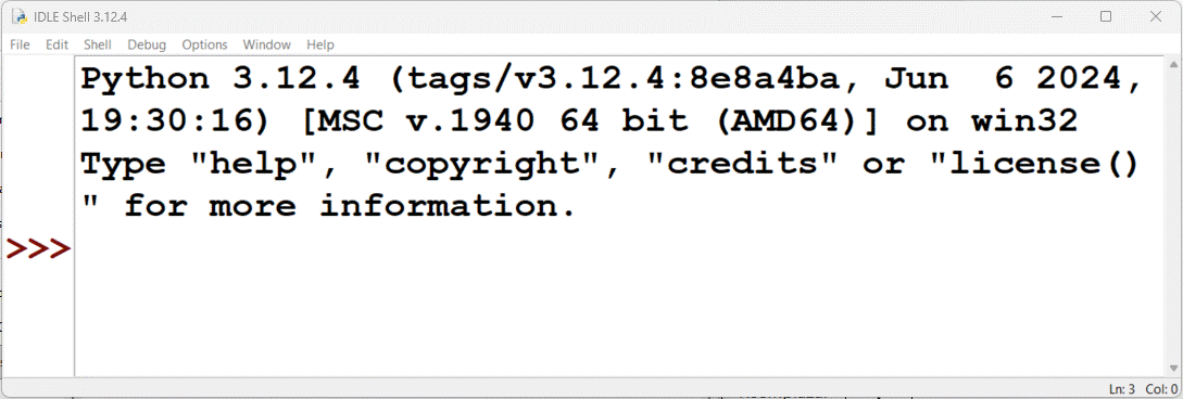 Winpython IDLE consola de trabajo