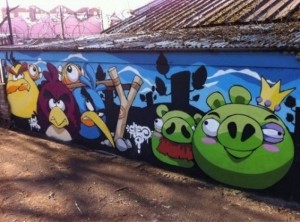 angry graffiti