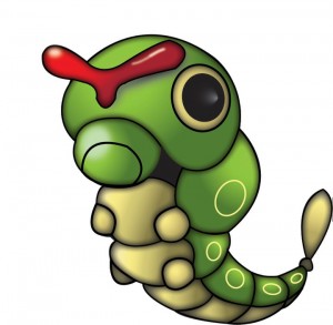 Caterpie by Wolf_maus