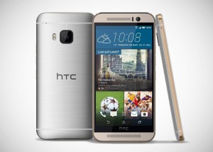 HTC-One-M9-oro-plata
