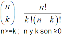 combinatoria formula