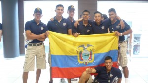 Leandro Miño (en el centro)