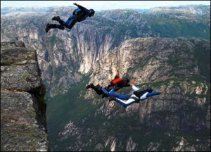 base-jumping