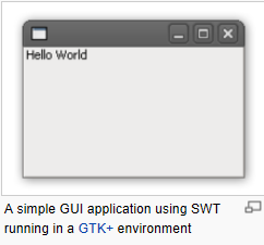 Standard Widget Toolkit fazuniga