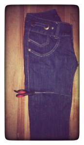 Cortando el pantalón