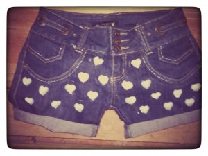 Short decorado