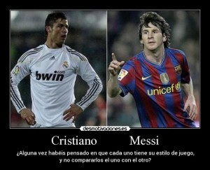 Ronaldo_vs_Messi frase