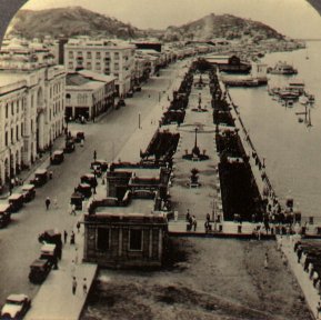 El antiguo Malecón Simón Bolívar (1920).