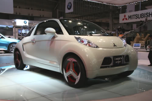 Mitsubishi i MIEV дрифт