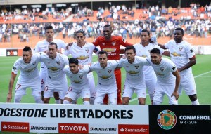 ECUADOR, Quito (23/02/2016). Liga de Quito vs San Lorenzo de Argentina, en el Estadio Casa Blanca, Copa Libertadores de America. FOTOS API / JUAN CEVALLOS.