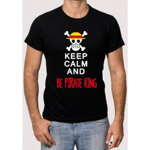 Consigue camisetas oficiales de ONE PIECE (BE PIRATE KING)