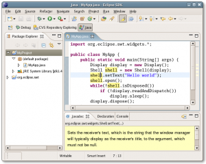 SWT Standard Widget Toolkit - Blog de Jimmy Cumbicos