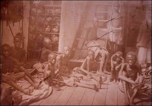 11 esclavos en el barco inglés Daphne.1868