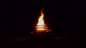 Fogata de campamento