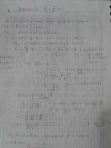 Deducción de la fórmula E=cnØ