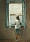Person at the Window,Salvador Dali.