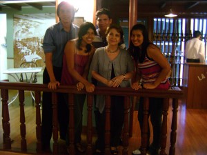 Esta parte del museo parece un balcon de los habia antes.. jeje..