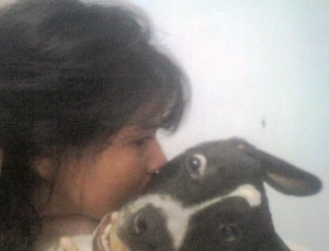 Jugando con mi perro