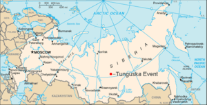 Localización Tunguska