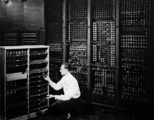 ENIAC, una de las primeras computadoras clásicas 