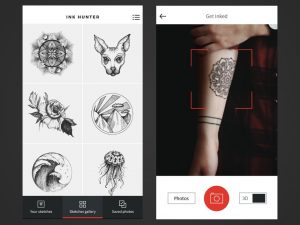 Apps para diseñar tus propios tatuajes. Aplicaciones