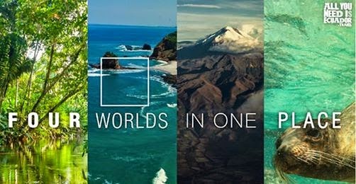 Cuatro Mundos es la campaña promocional para el turismo del Ecuador en la Fitur 2020
