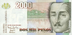 precio del dolar peso colombiano