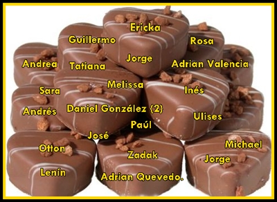 RESPONSABLES DE TRAER CHOCOLATES