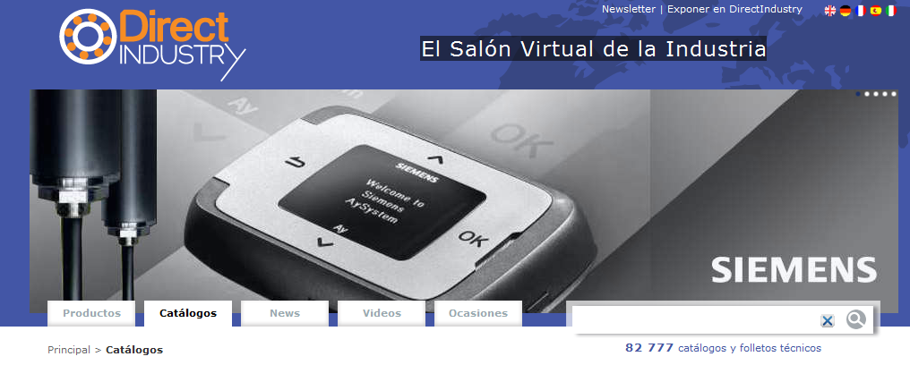 Captura de directindustry