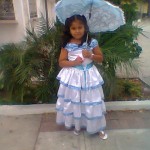 aqui se encuentra alba realizando su trabajo